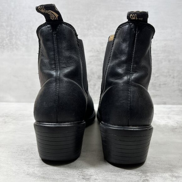 Blundstone 1671 Leather Heeled Chelsea Boots - Women's Size 6.5 - Black - Picture 6 of 9